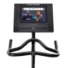 SMART Power 10.0 Exercise Bike with 10” HD Touchscreen and 30-Day Ifit Membership for Studio Classes & Global Workouts