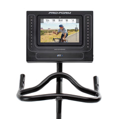 SMART Power 10.0 Exercise Bike with 10” HD Touchscreen and 30-Day Ifit Membership for Studio Classes & Global Workouts