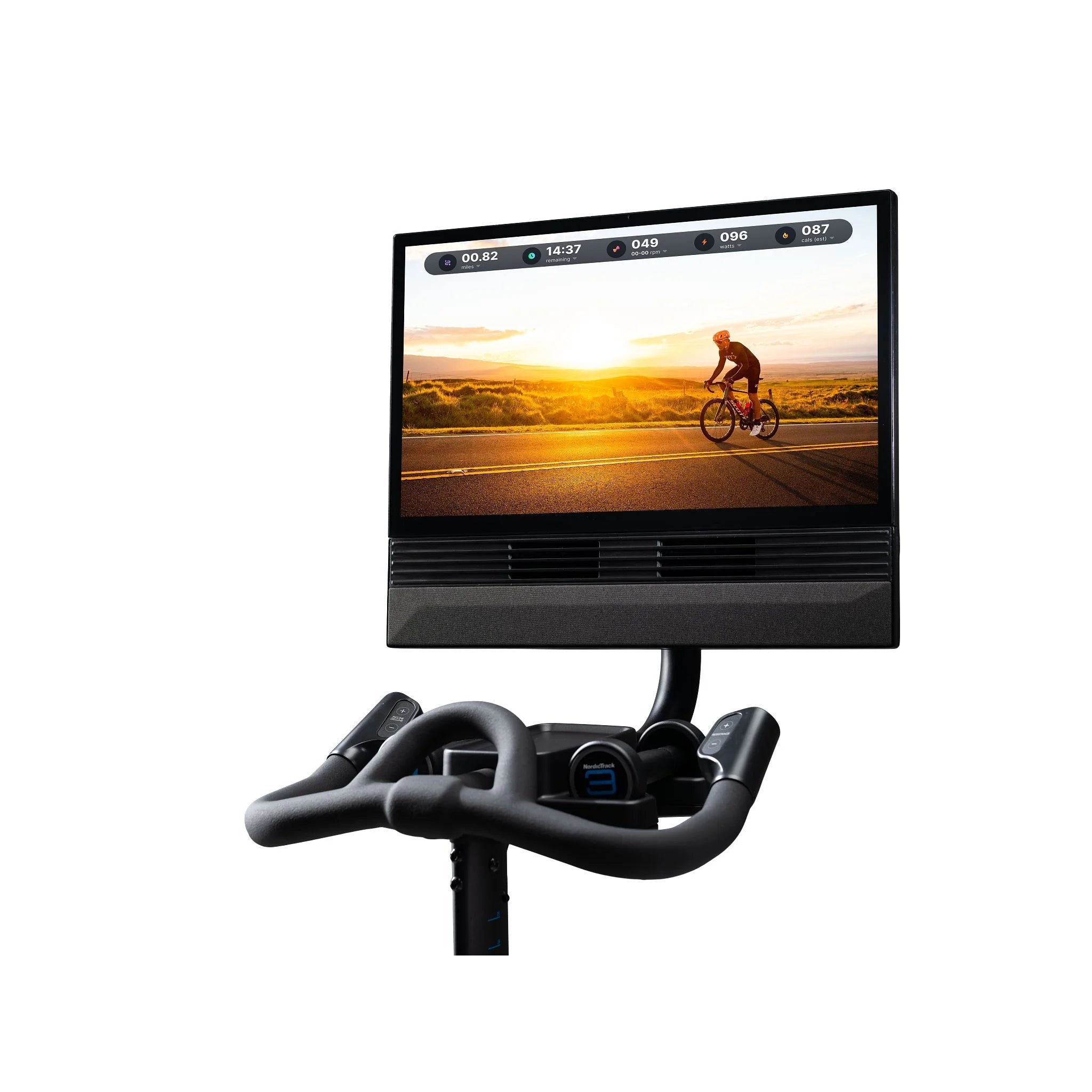 X24 Bike: Pivoting HD Touchscreen, Auto Resistance & Incline, Silent Magnetic Resistance™, Autobreeze™ Fan, 2-Sided Pedals & Ifit Membership for Interactive Workouts