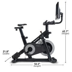 X24 Bike: Pivoting HD Touchscreen, Auto Resistance & Incline, Silent Magnetic Resistance™, Autobreeze™ Fan, 2-Sided Pedals & Ifit Membership for Interactive Workouts