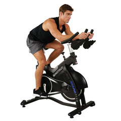 Minotaur Stationary Exercise Bike Magnetic High Weight Belt Drive