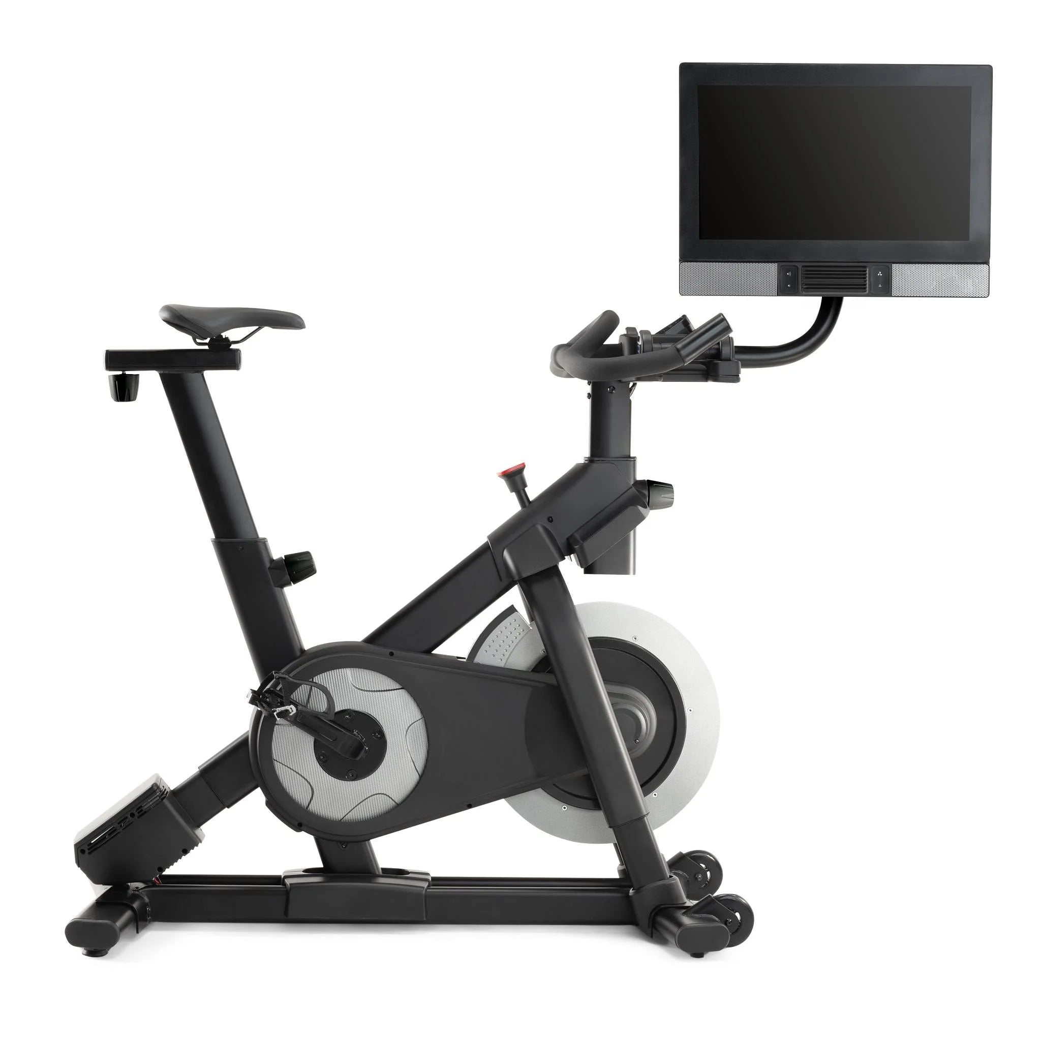 Commercial Series S22I; Ifit-Enabled Indoor Exercise Bike with 22” Pivoting Touchscreen and Incline/Decline Functionality