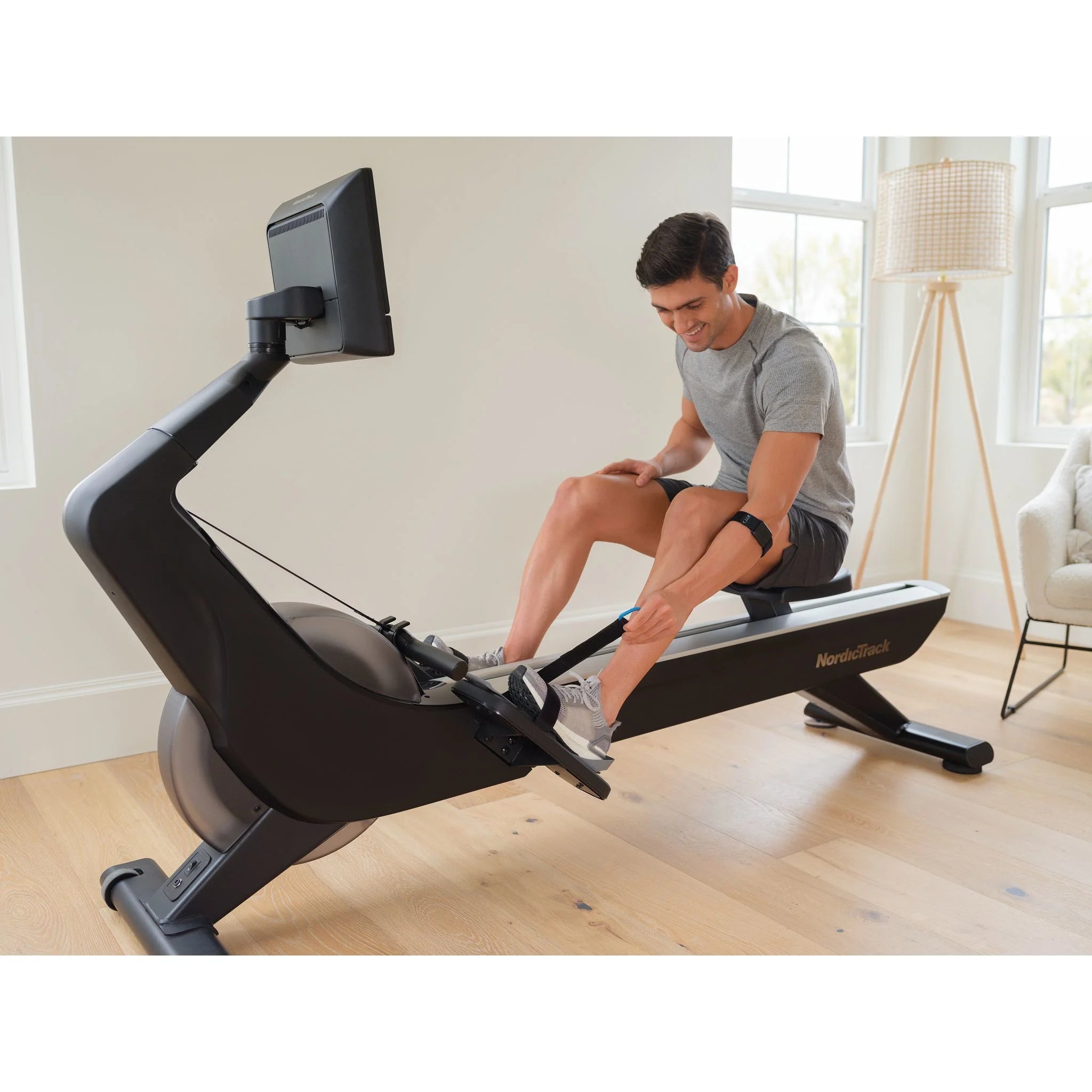 RW700; Ifit-Enabled Rower with 10” Pivoting Touchscreen