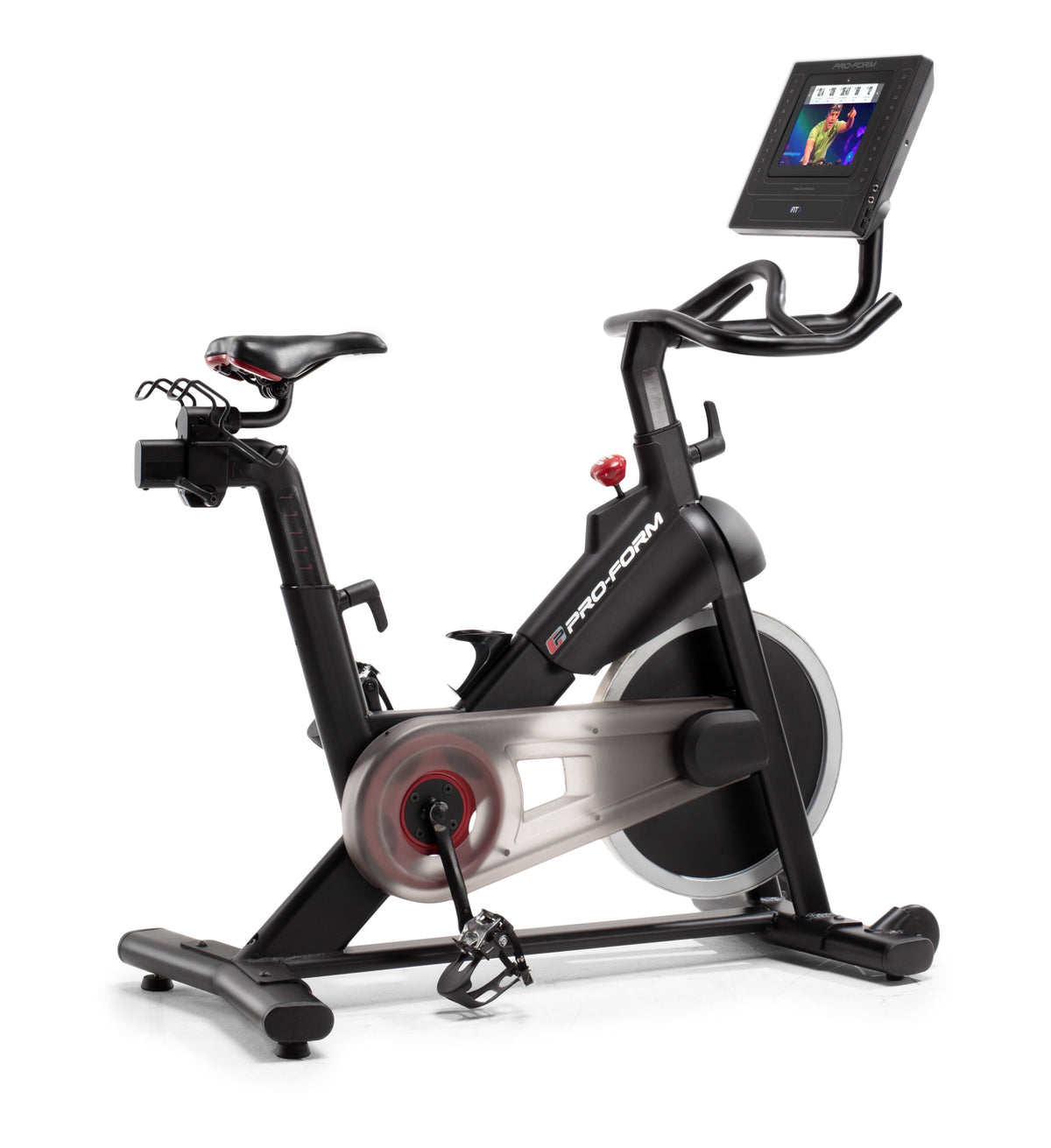 SMART Power 10.0 Exercise Bike with 10” HD Touchscreen and 30-Day Ifit Membership for Studio Classes & Global Workouts