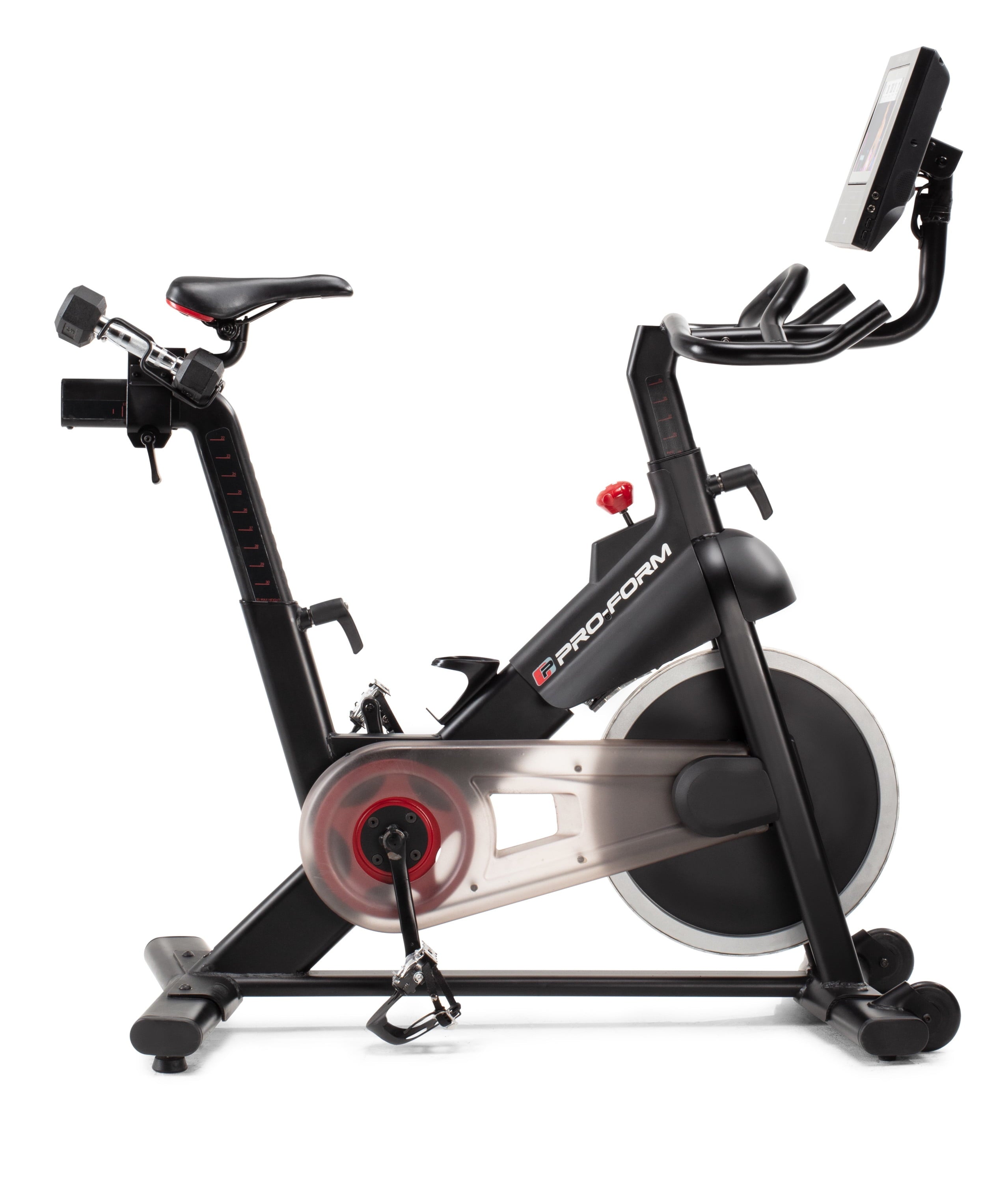 SMART Power 10.0 Exercise Bike with 10” HD Touchscreen and 30-Day Ifit Membership for Studio Classes & Global Workouts