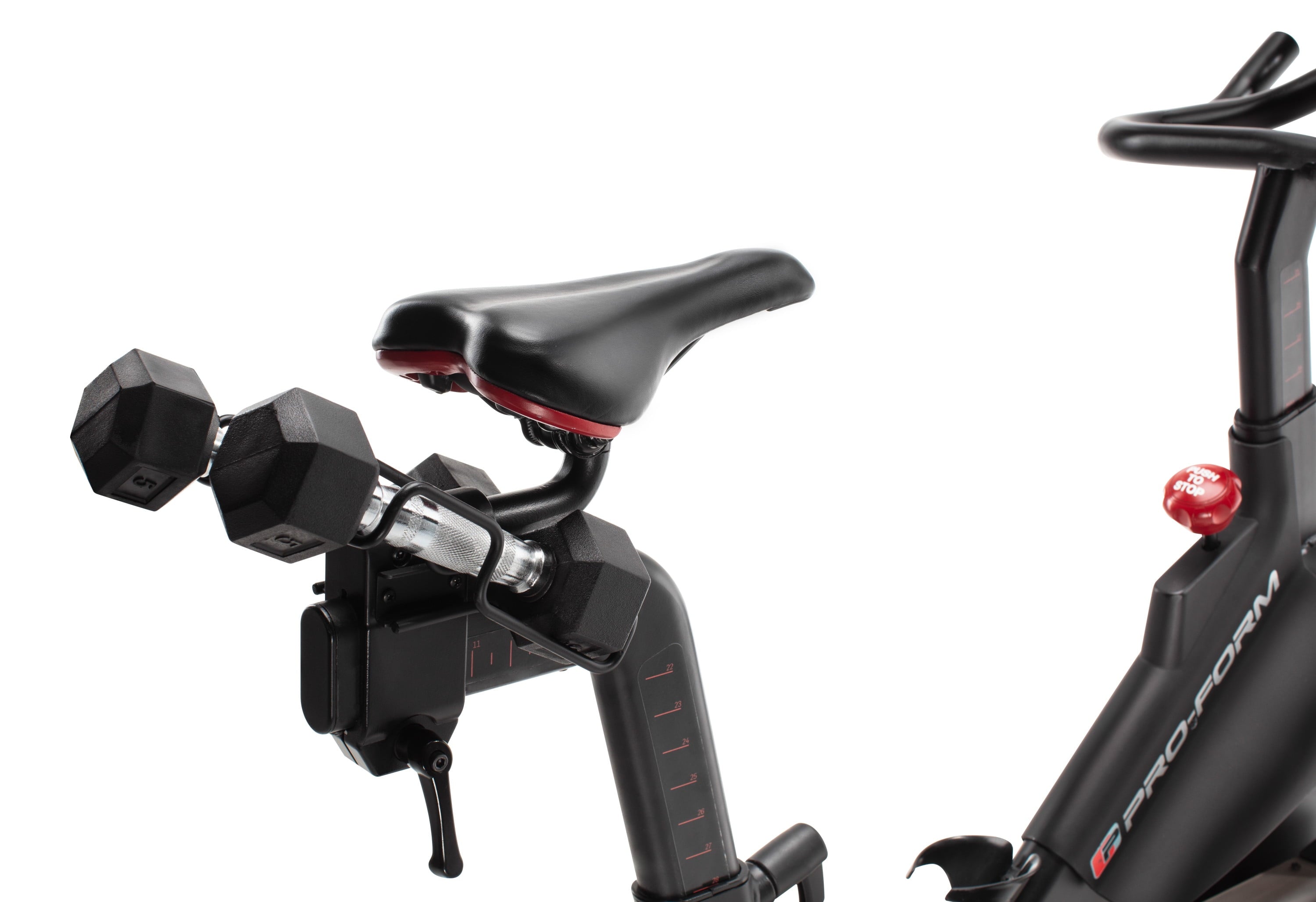 SMART Power 10.0 Exercise Bike with 10” HD Touchscreen and 30-Day Ifit Membership for Studio Classes & Global Workouts
